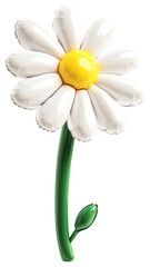 PNG Daisy balloon flower petal.