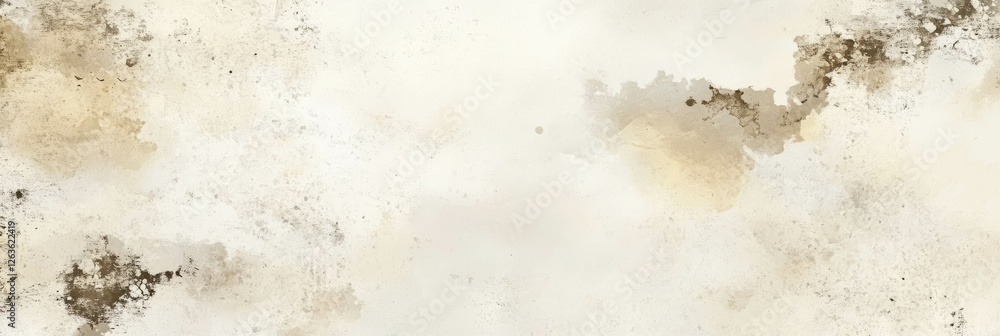 Poster abstract cloud and line design with soft whites and textured matte finish for airy ambiance