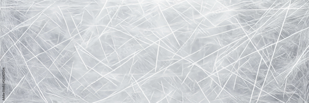 Poster abstract linear pattern showcasing soft whites with subtle matte finish in minimalist style
