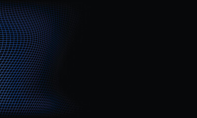 Obraz premium Cyber Big Data Flow Particles Bokeh. Digital Neural Network. Concept of AI Artificial Intelligence Technology Machine Deep Learning. Digital Communication. Science Technology Presentation Vector.