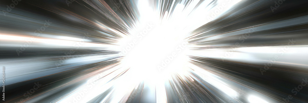 Poster bright bokeh texture with radiant light creating a mesmerizing central focus