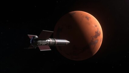 Spacecraft orbital exploration around mars