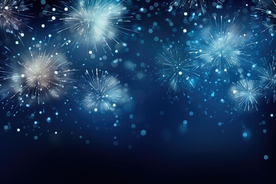 A captivating fireworks show that lights up the night sky with vibrant bursts and enchanting sparks
