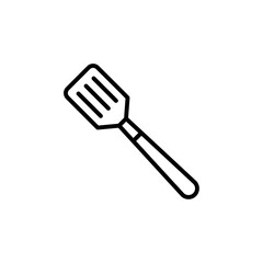 spatula iconVector illustration in black