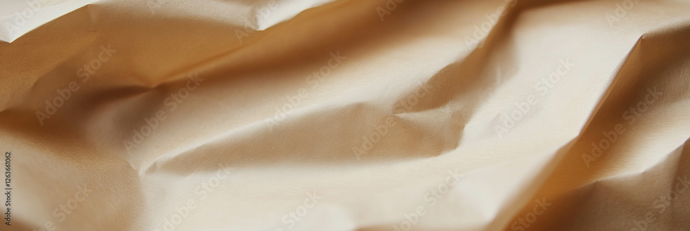 Poster light brown paper with tightly packed diagonal fibers and a smooth surface texture