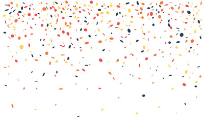 Faling confetti for festival background, birthday party invitation, carnival celebrate, glamour concert. Shiny colourful flying particle. Magic mosaic effect, romantic ceremony vibrant ornament.