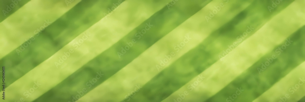 Aufkleber light green fairway with subtle mowing patterns in a serene outdoor setting