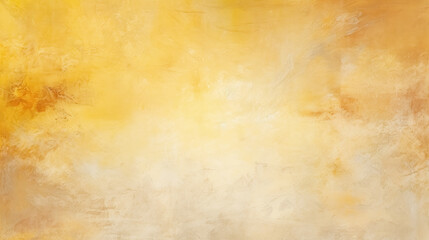Warm golden abstract artwork showcasing textured layers of yellow and cream for calming ambiance