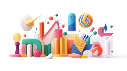 Marketing plan and business strategy abstract concept vector illustration set. Sales plan for business, find leads, product strategy, budget growth, brand awareness, target group abstract metaphor.