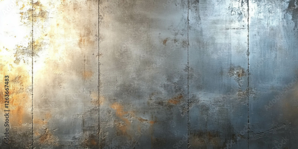 Poster light silver wall texture featuring subtle grunge patterns and soft illumination