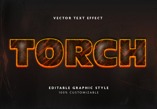 Black And Orange Burning Ember Font Bold Fiery Text Effect