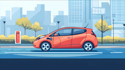 Electric cars are increasingly becoming a symbol of sustainable transportation with zero emissions contributing to a cleaner environment