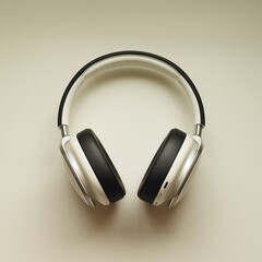 Modern wireless headphones with sleek design and comfortable padding