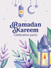 Ramadan social media post design