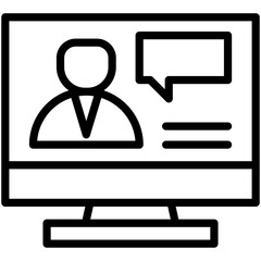 Computer editable stroke outline icons isolated on transparent background flat vector illustration. Pixel perfect. 64 x 64	