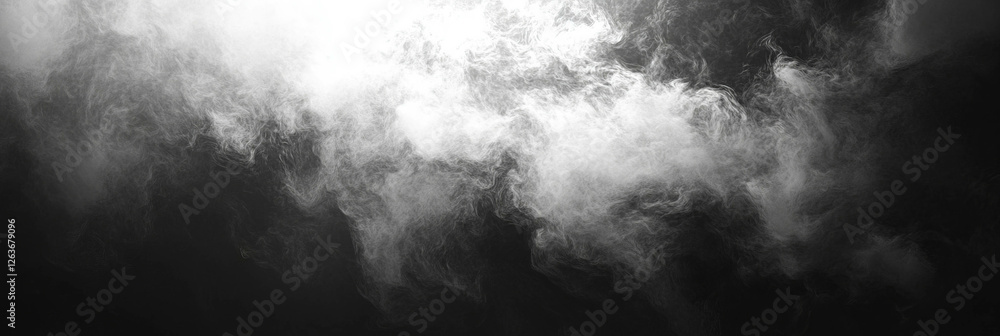 Poster mottled black and white texture with soft gradients and chaotic patterns fills the frame