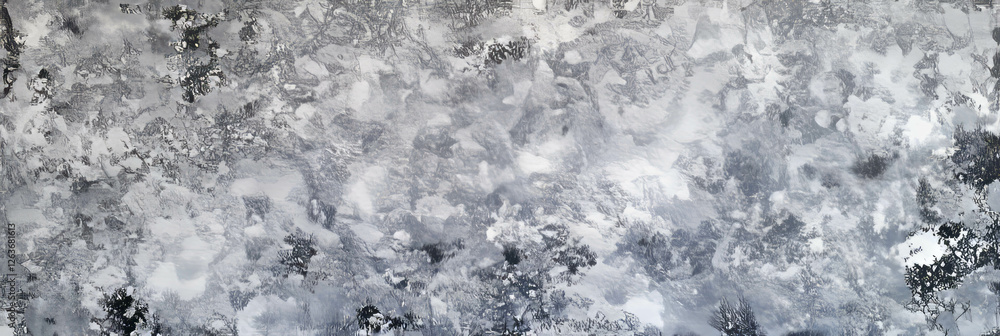 Poster mottled gray and white texture with speckled pattern and subtle detailing