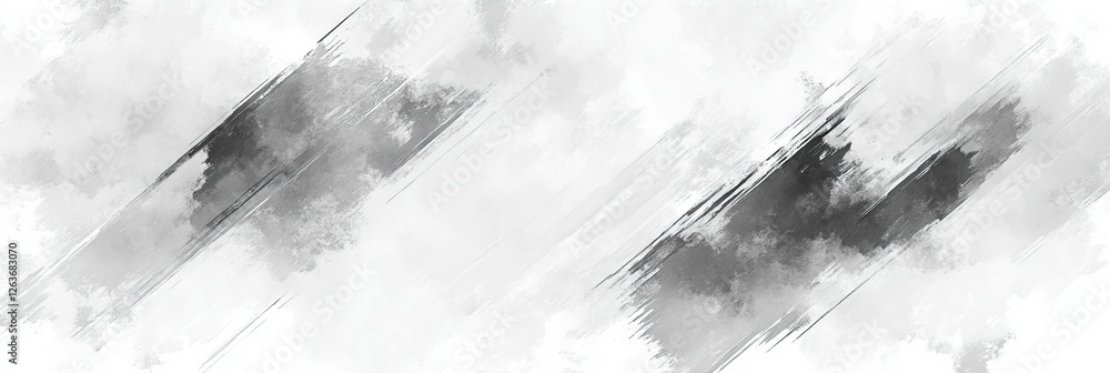 Poster mottled grayscale texture showcases smooth patches and a range of opacities, creating depth