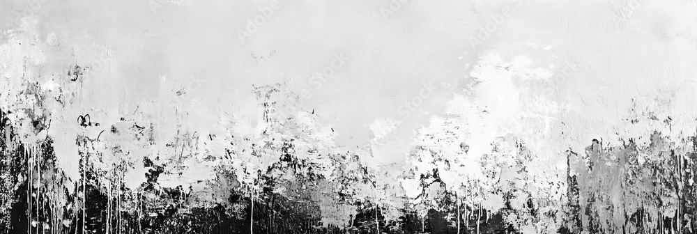 Poster mottled grayscale texture with scattered patches and varied sizes in artistic abstraction