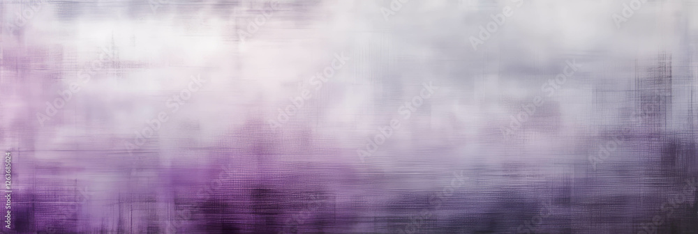 Poster mottled purple and gray texture with blurred lines and soft lighting creating a calming atmosphere