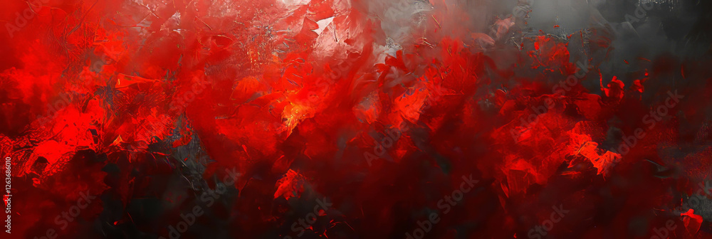 Poster dynamic texture of overlapping red and gray hues with bright highlights for artistic inspiration