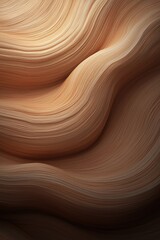 Fototapeta premium Abstract depiction of smooth, flowing layers resembling natural textures in soft, muted tones