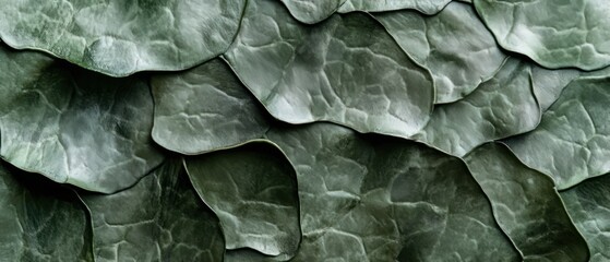 Detailed macro photos of green and gray pine bark patterns