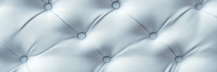 Quilted texture featuring circular stitching giving a rounded padded effect for modern decor