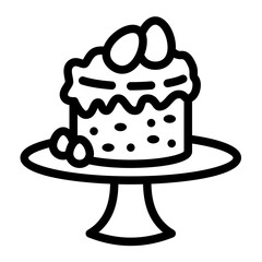 Easter Cake Icon