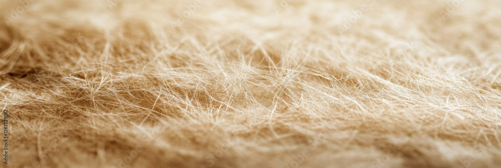Poster detailed texture of thin light brown paper with visible short fibers and subtle patterns