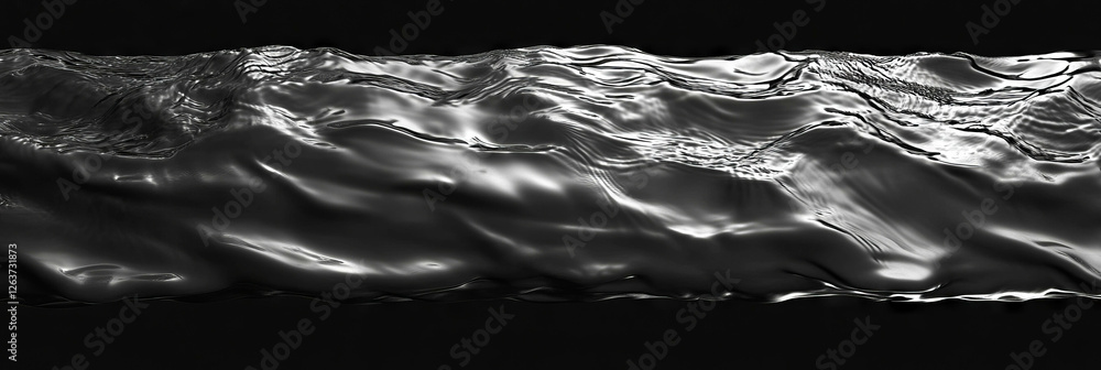 Poster captivating texture of clear gel resembling calm water with subtle ripples in high transparency