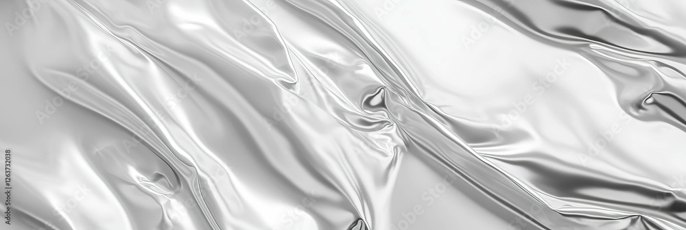 Poster clear gel flowing rapidly with high transparency and light distortion across a smooth surface