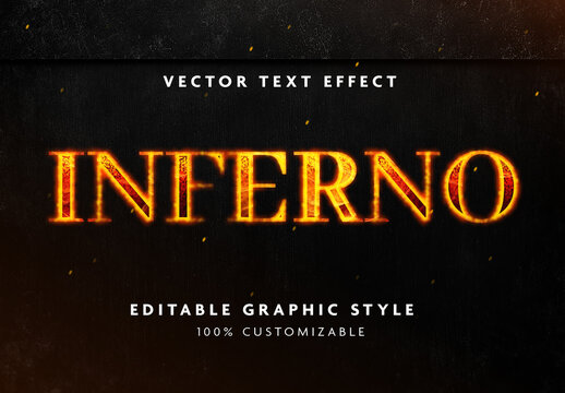 Orange And Black Fire Font Burning Flaming Text Effect