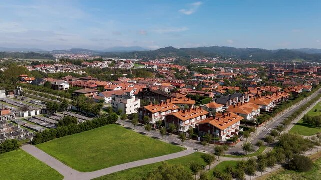 Punta Galea Region near Bilbao In the Basque Country