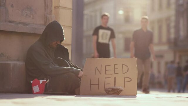Feeling Lost A Profound Moment of Despair in Urban Life and Modern Social Society Today