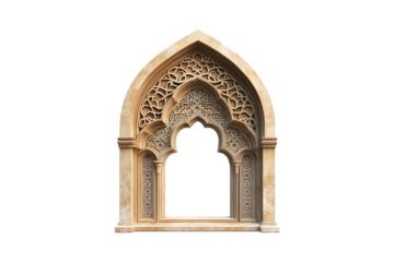 Elegant Archway Intricate Stone Carving Exquisite Design Architectural Beauty