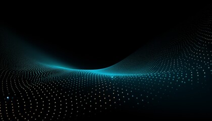 Obraz premium abstract blue wave background shiny glitter