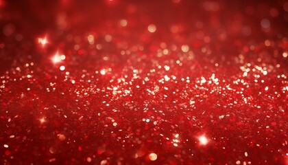 red christmas lights, glitter shiny