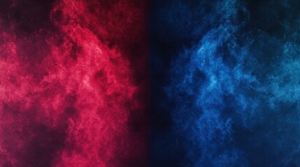 Fototapeta premium Graphic design featuring vibrant neon smoke for a thrilling fight event poster, perfect for MMA or boxing promotions.