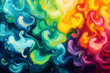 Fototapeta premium abstract colorful background with circles