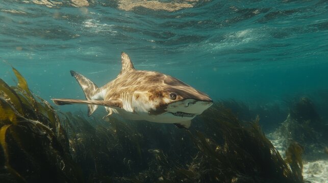 Stingrays. The leopard electric stingray, which can grow to 100 cm, feeds on fish and bottom dwellers. It ambushes its prey and uses an electric charge during its attacks