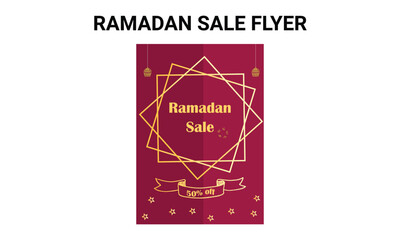 Festival Sale banner Flyer Layout Template