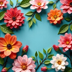 Beautifully arranged artificial flowers in a classic floral pattern, classic design, floral pattern,