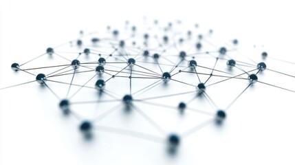 Network Connection: Abstract Representation of Global Connectivity and Data Exchange