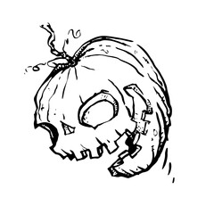 Jumping Jack-o-Lantern