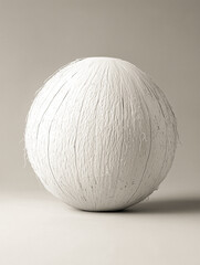 Digital Rendering of a Coconut Husk