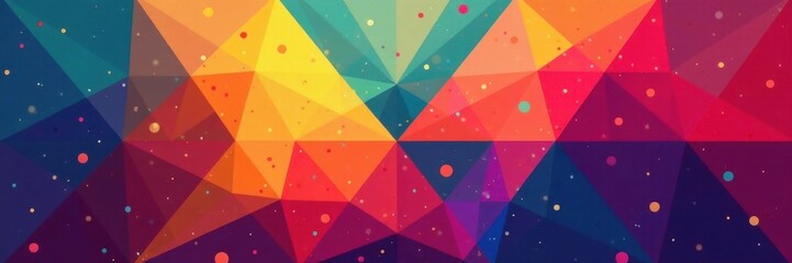 Bold Triangular Geometry Creating a Strong Visual Impact , modern graphics, bold shapes, strong visual impact