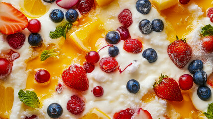 Fruity Yogurt Bowl Delight - A Delicious Start