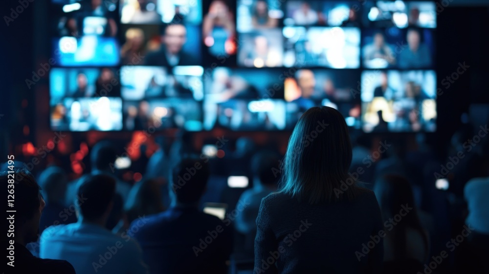 Poster audience interaction a lively studio audience can be seen in the foreground smiling and reacting to 