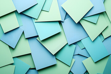 Obraz premium abstract green background with squares